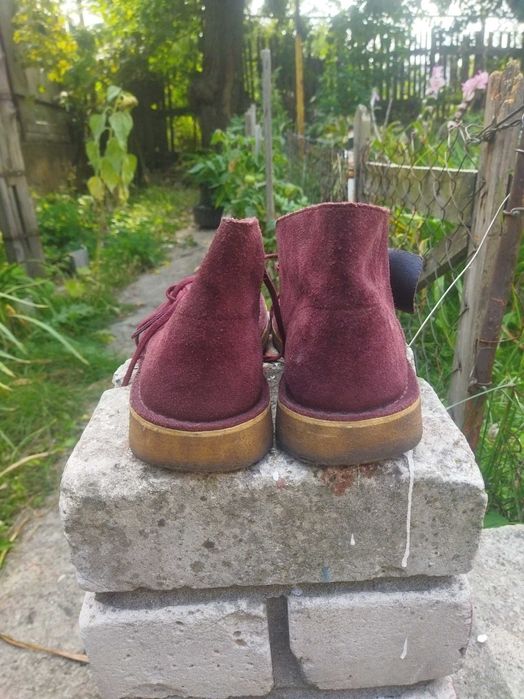 военные visvim замшевые ботинки clarks desert boots 8 uk 42 wtaps