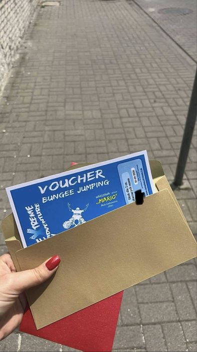 Voucher dla dwoch osób na skok z bungee. Mario Bungee, Warszawa Wola