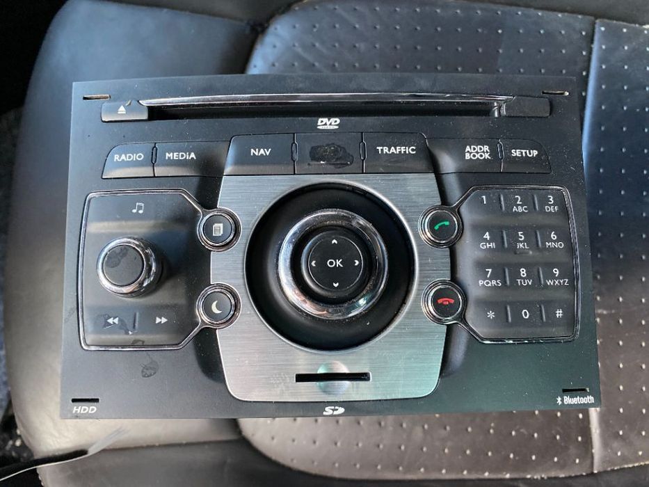 Rádio multimédia com navegação Citroen C5 2010 Ref: 96668912ZD