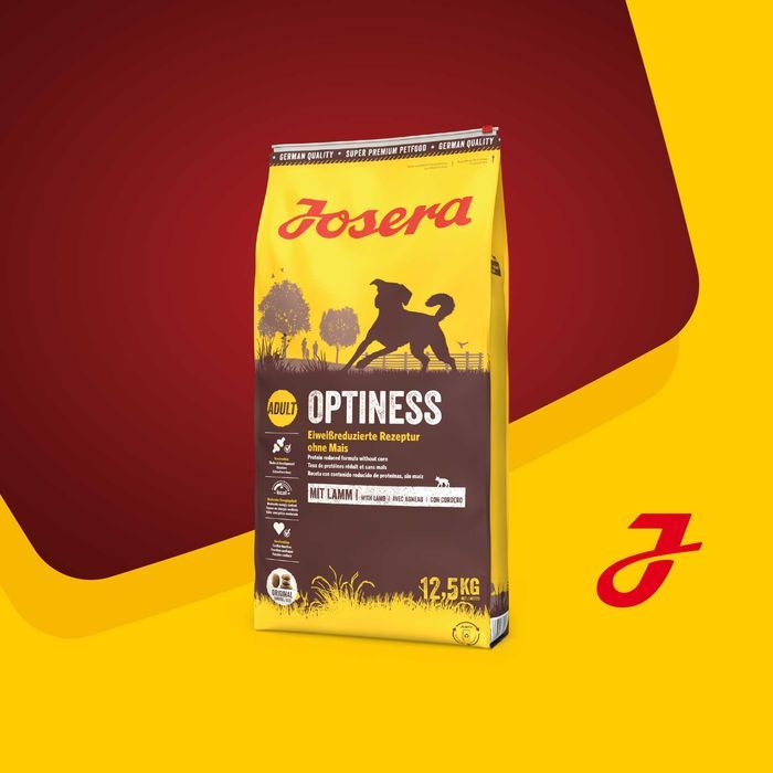 -25% JOSERA Optiness 12,5кг Корм для собак. Йозера Оптінес, Оптинес