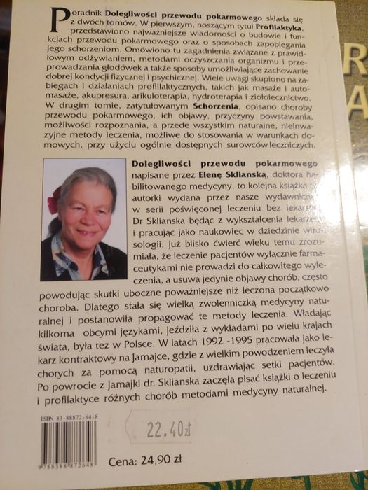 Dolegliwości przewodu pokarmowego Sklianskaja