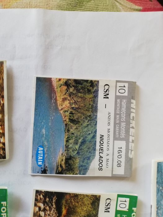 Anzóis diversos vendo