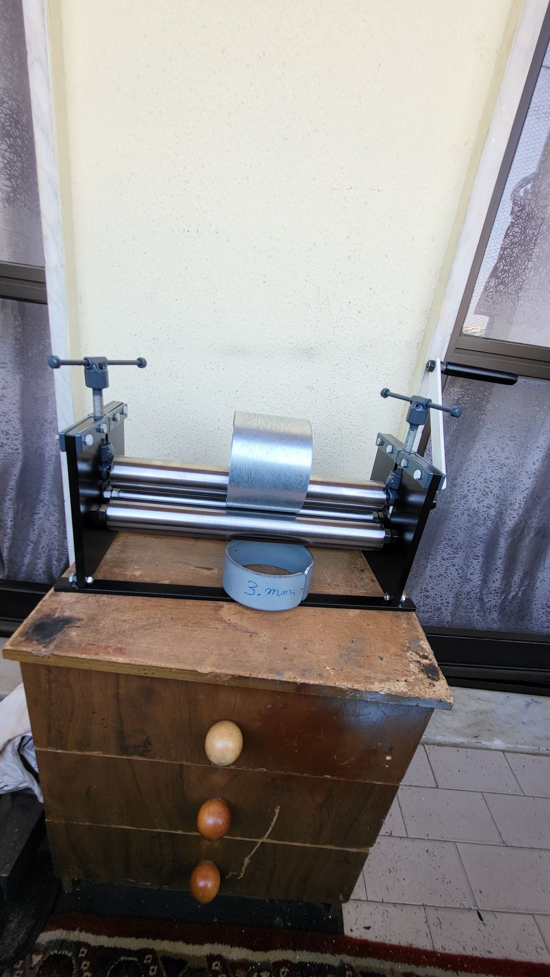 Calandra manual nova