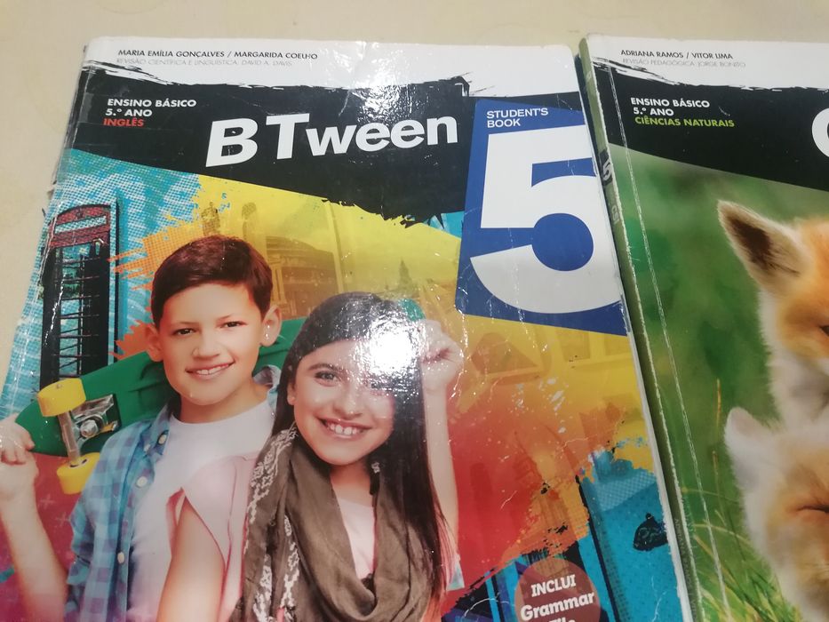 Manuais escolares do 5 ano