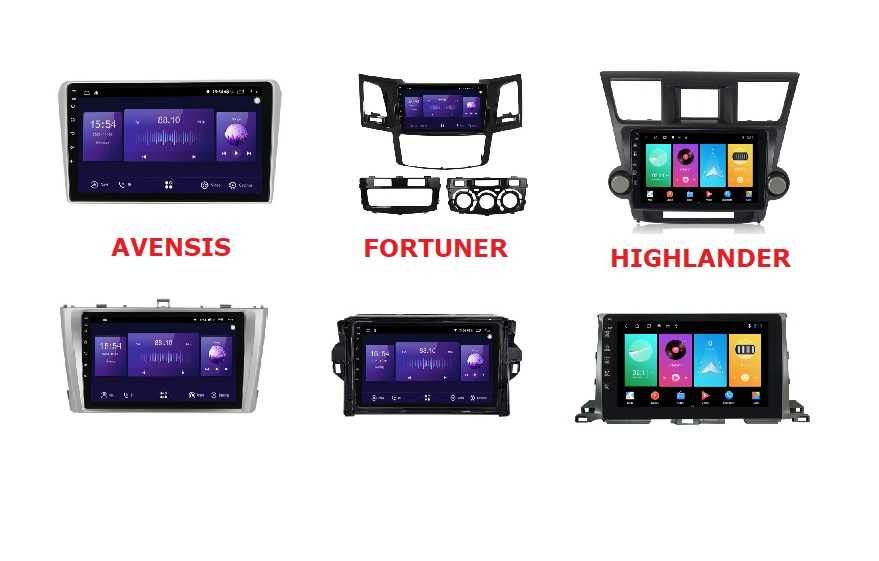 Штатная магнитола TOYOTA Camry Prado RAV4 Corolla Avalon Avensis и др.