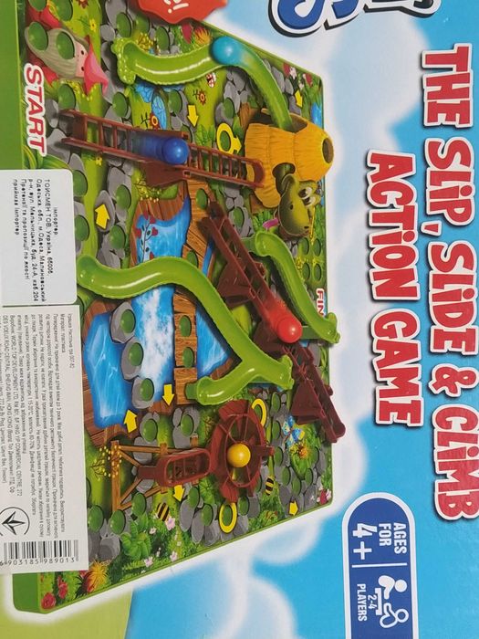 Настільна гра для діток Змії і сходи 3Д 4 +