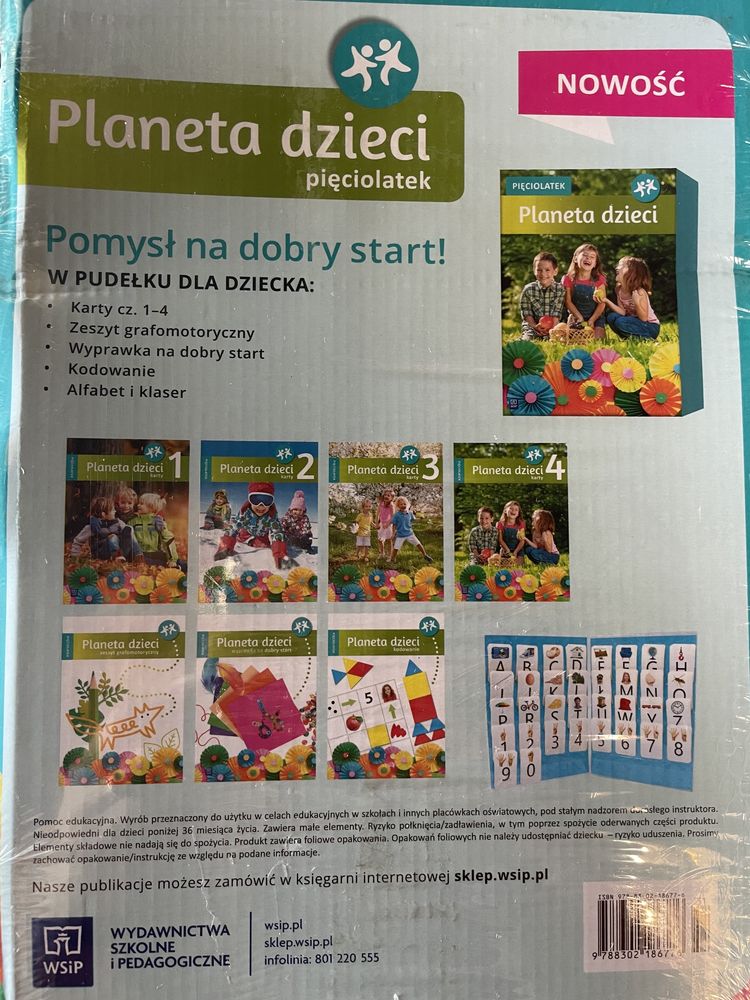 Planeta dzieci - pięciolatek - box dla dziecka