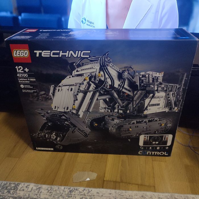 Lego Technic Liebherr 42100 R9800 full