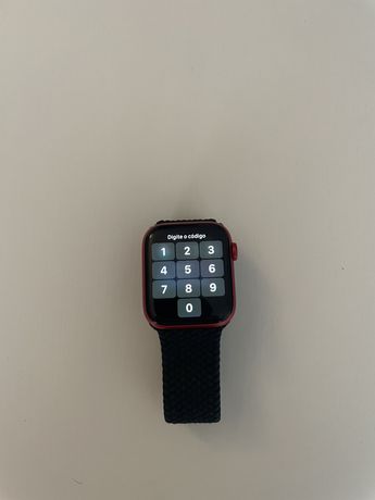 Apple watch series 6 44mm vermelho