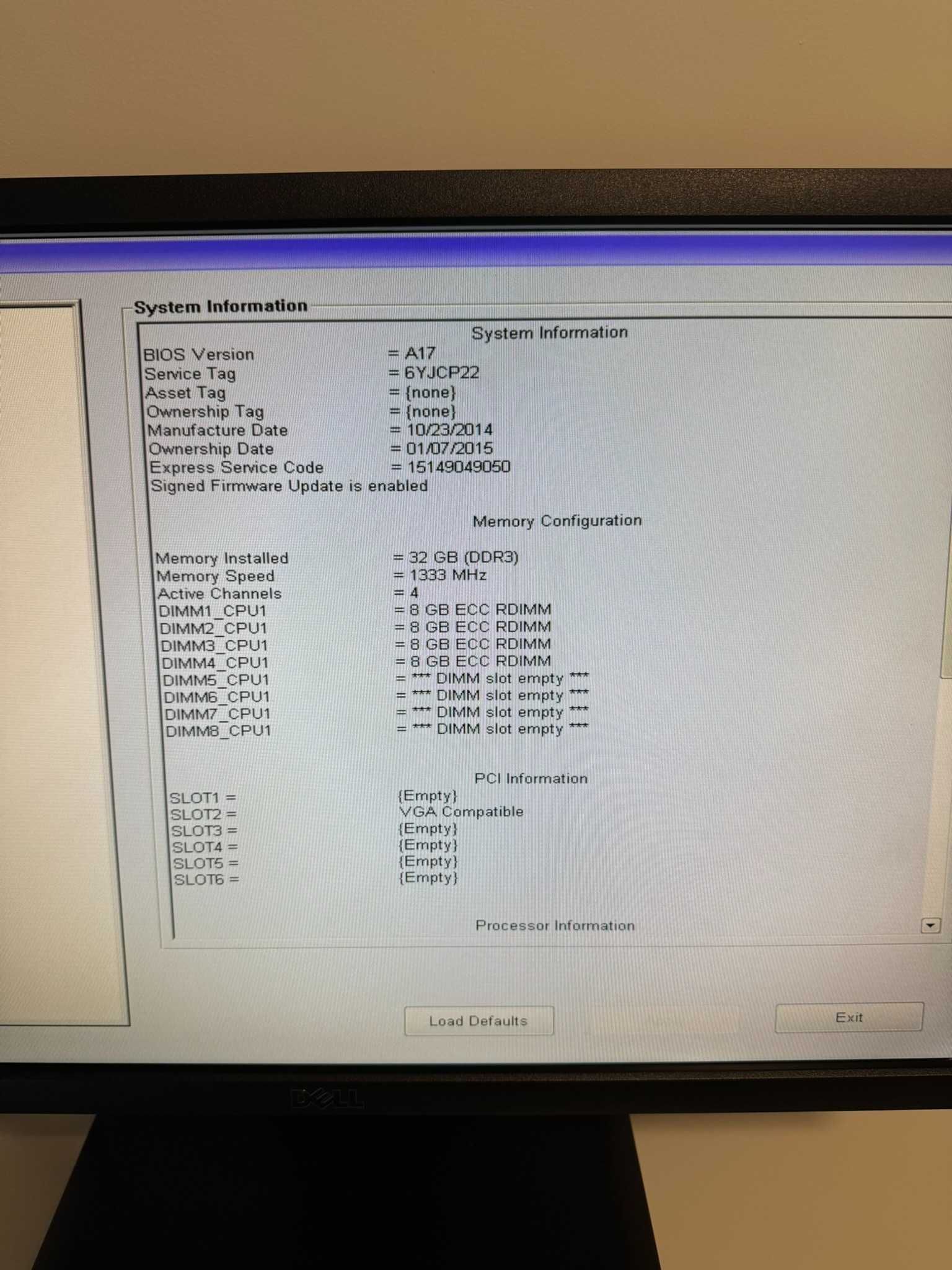 Dell Precision T3610