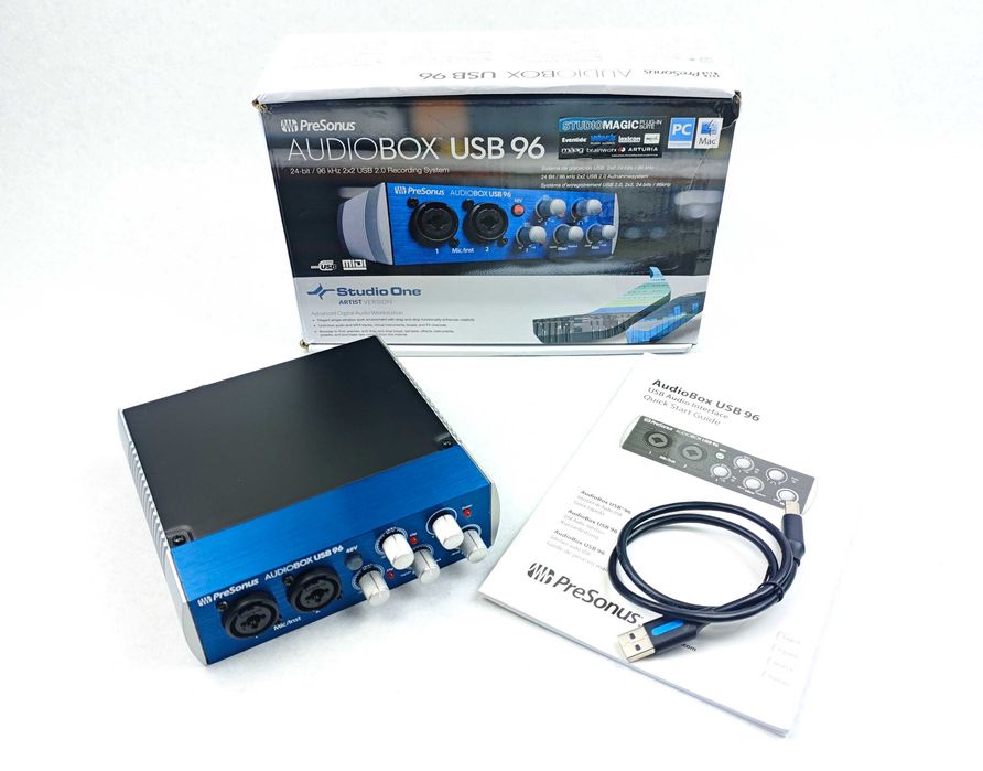 Звукова карта PreSonus Audiobox USB 96 аудіоінтерфейс