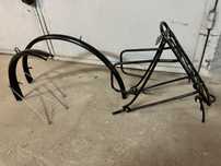 Zestaw blotniki rowerowe + bagaznik rowerowy