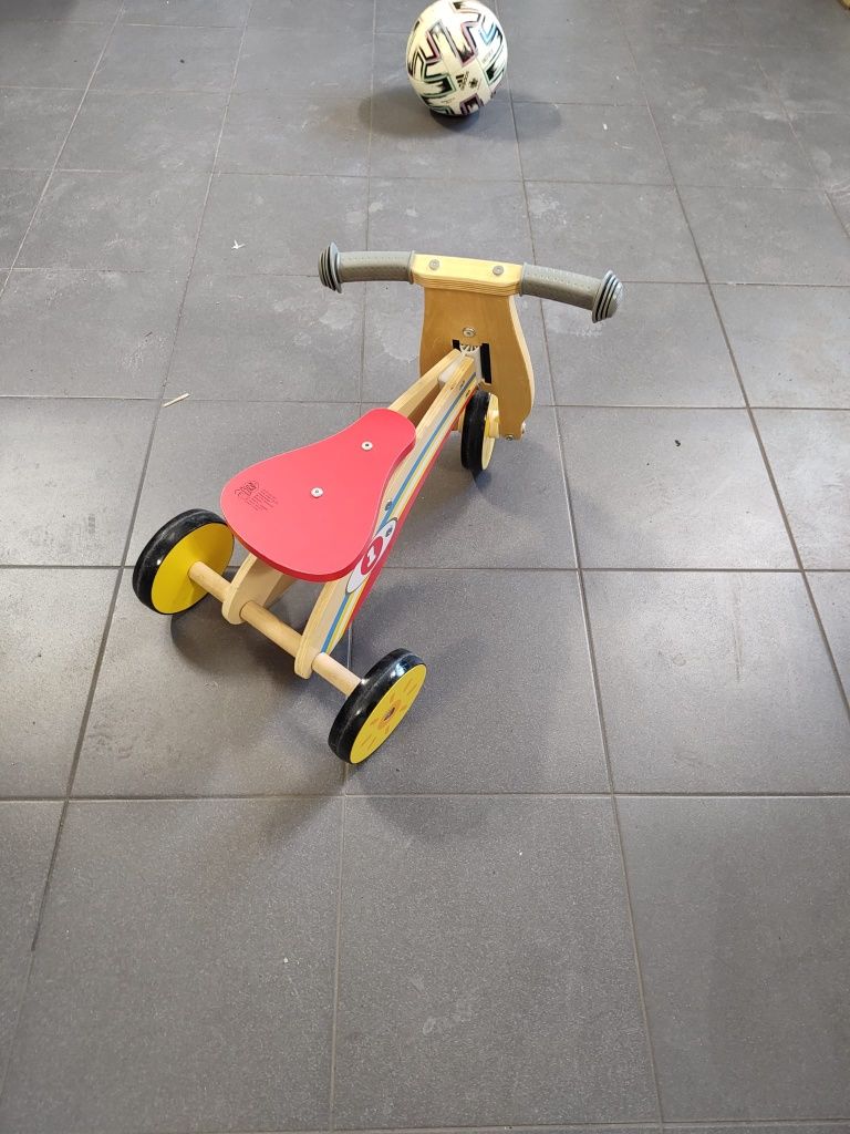 Rowerek biegowy drewniany playtive lidl