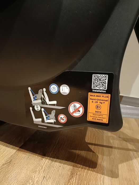 Fotelik britax romer max way plus