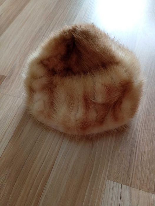 Czapka z futra zimowa