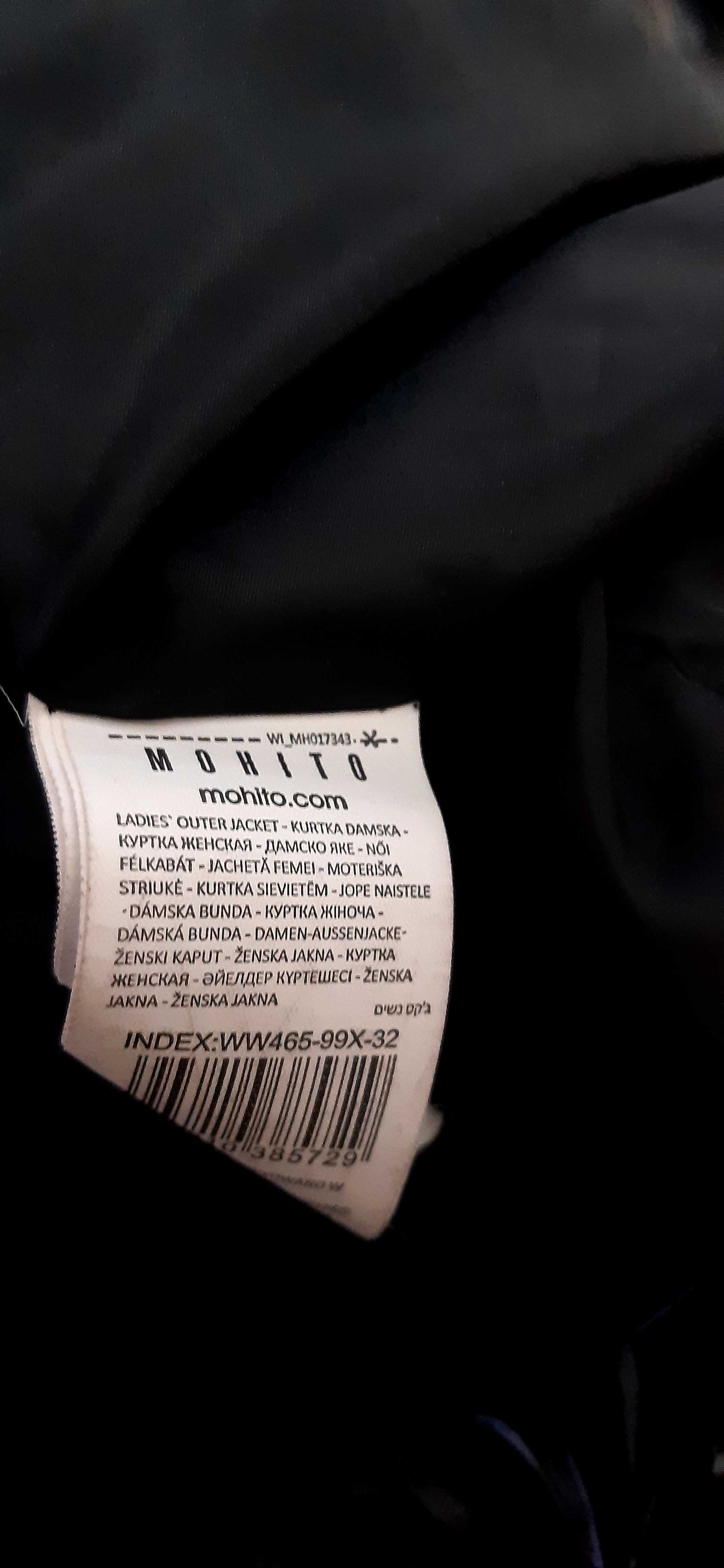 Kurtka  Mohito rozmiar 32 ale pasuje  również  na 36