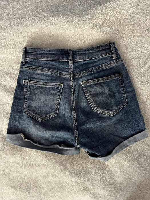 jeansowe szorty h&m