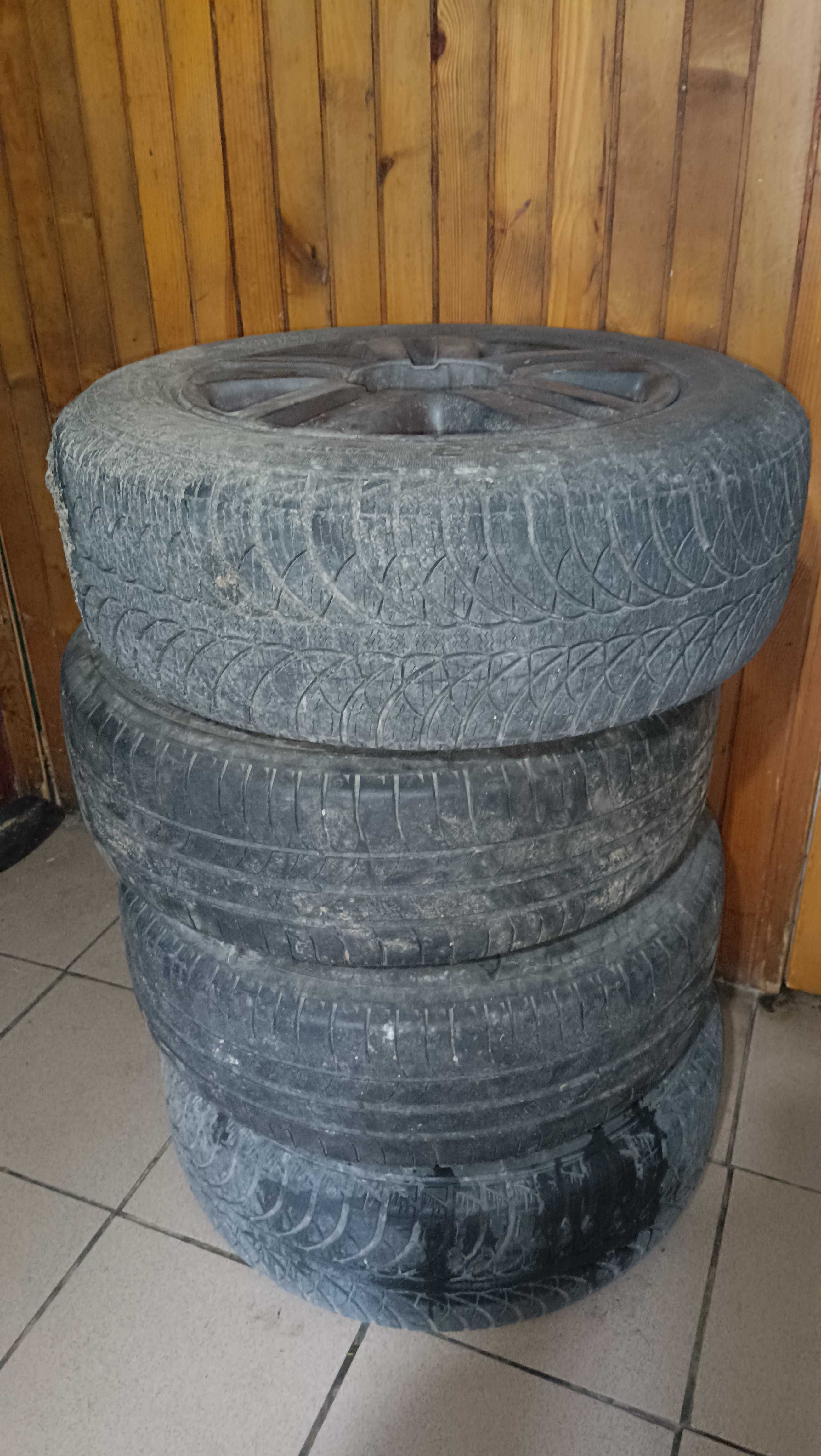 Opony 15 z felgami alusami