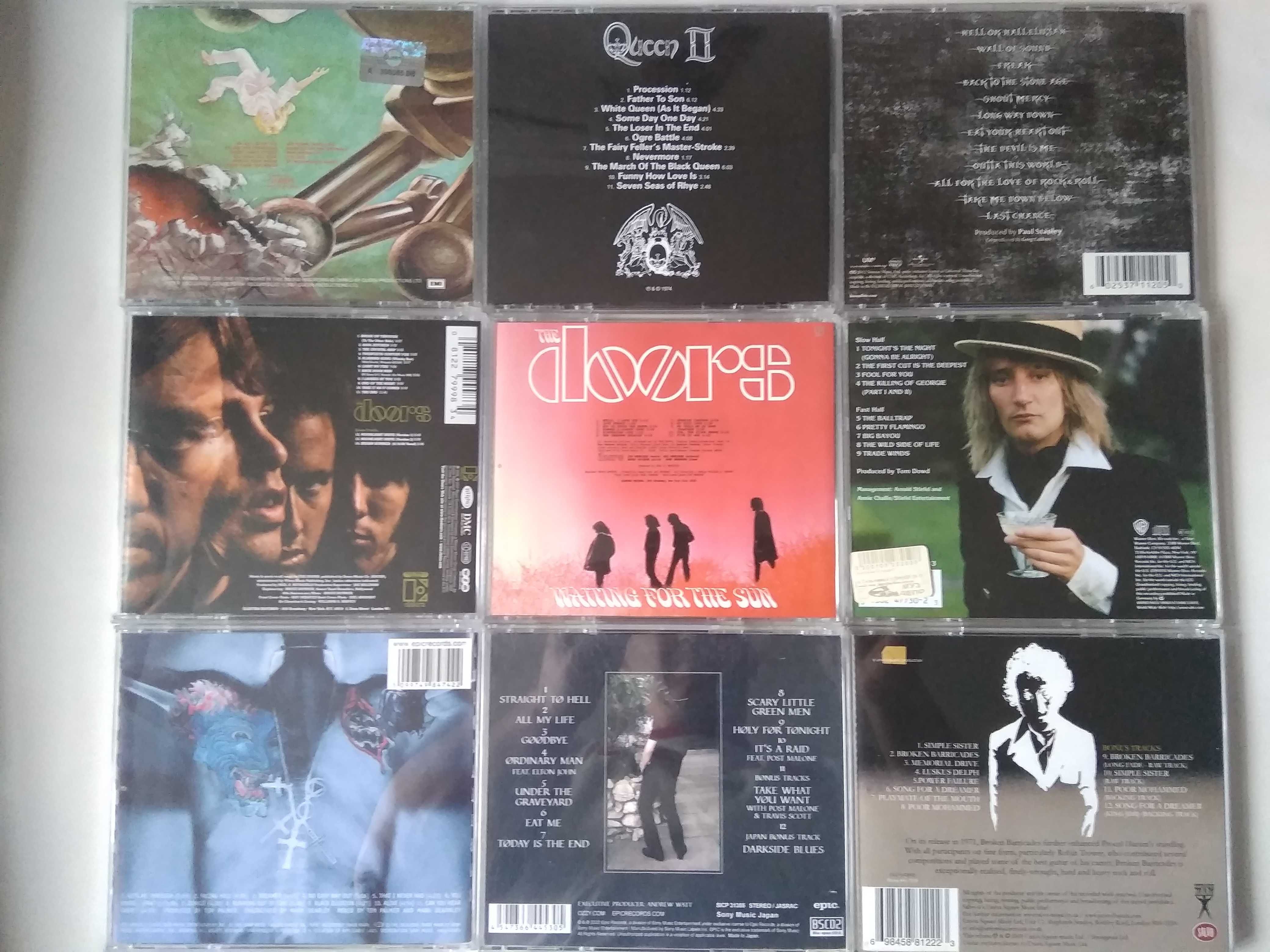 White Snake/OzzY Osbourne/Doors/cd.