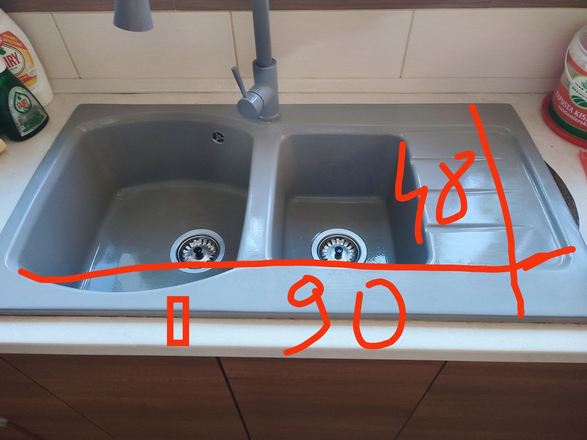 Sprzedam zlew 1,5 komory z ociekaczem