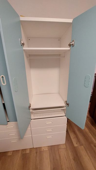 Szafa ikea smastad 2 szt zestaw pokój dzieciecy