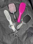 Расческа Tangle Teezer для объема сушки продувная KOS заколка