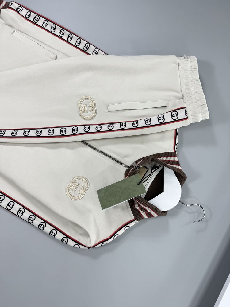Мужской спортивный костюм Gucci lampas на лампасах
