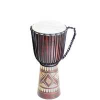 Djembe 62cm 28cm średnicy rzeźbiona