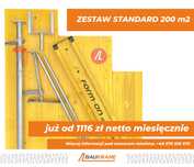 Zestaw szalunków stropowych 200m2 - Kup w finansowaniu i oszczędzaj!