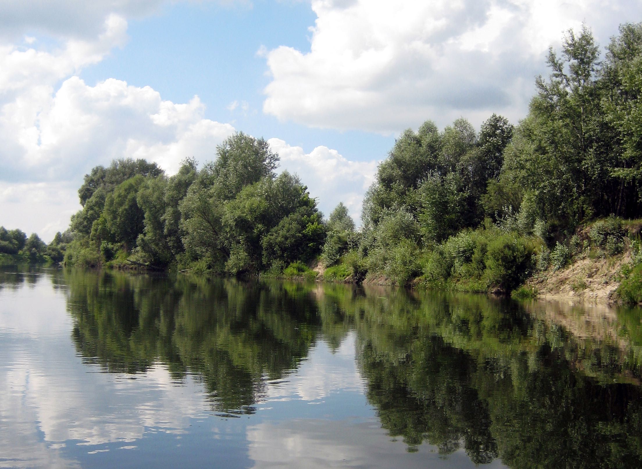 Будиночок на березі річки Сейм