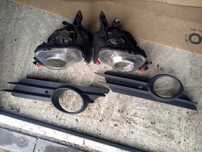 Opel Corsa d halogen + kratka komplet L+P
