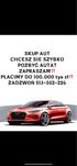 Skup Aut Warszawa+200KM Płońsk Płock