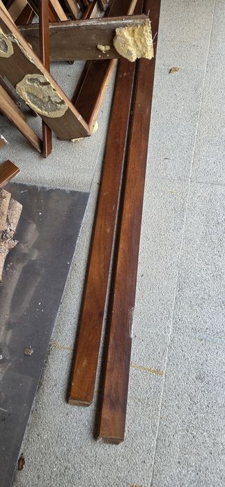 Várias madeiras de interior