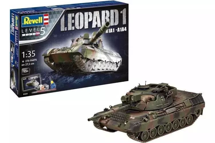 Zestaw upominkowy Leopard 1 A1A1-A1 1/35. Revell