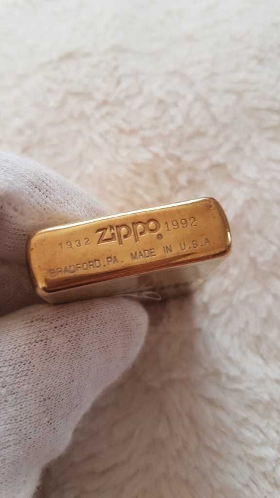 Zapalniczka Zippo Marlboro Brass 1932- 1992.