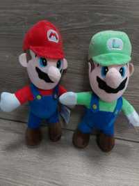 Super Mario i Luigi nowe duże maskotki ,pluszaki ,zestaw 2 sztuki