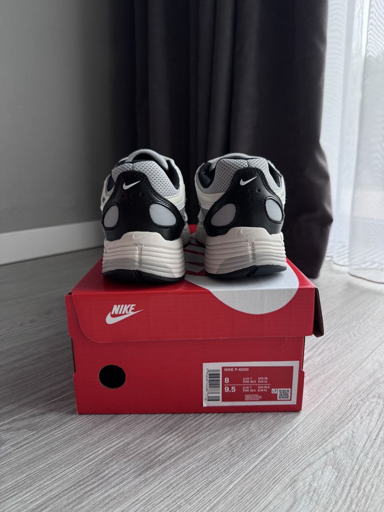 Оригинальные Nike P-6000 Platinum Tint Black light bone