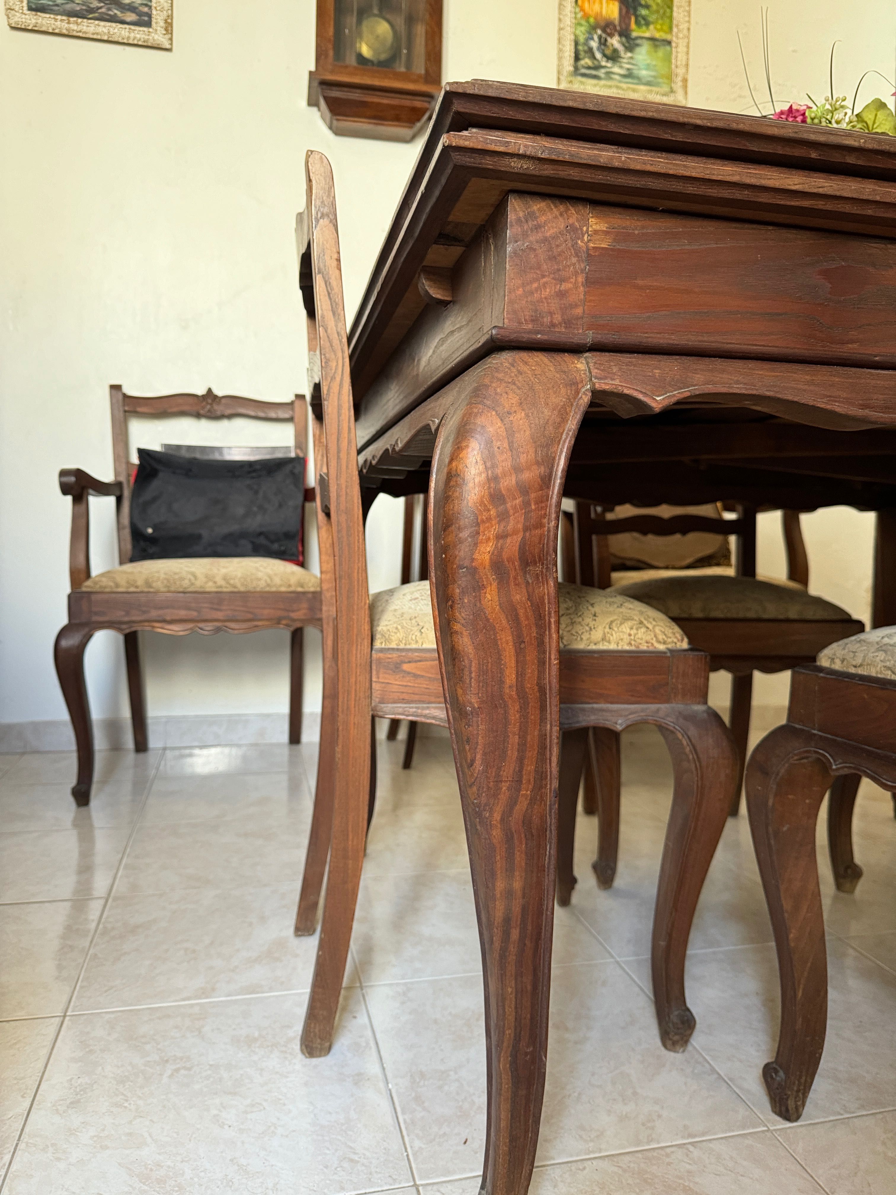 Mesa Jantar c/ 6 Cadeiras