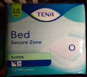 пеленки TENA Bed Secure Zone, Super 60х90 см № 26 / 2 шт.