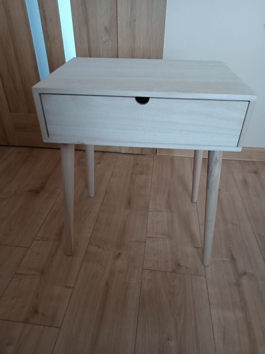 Stolik nocny 2 sztuki Libro, stolik pomocniczy z szufladą