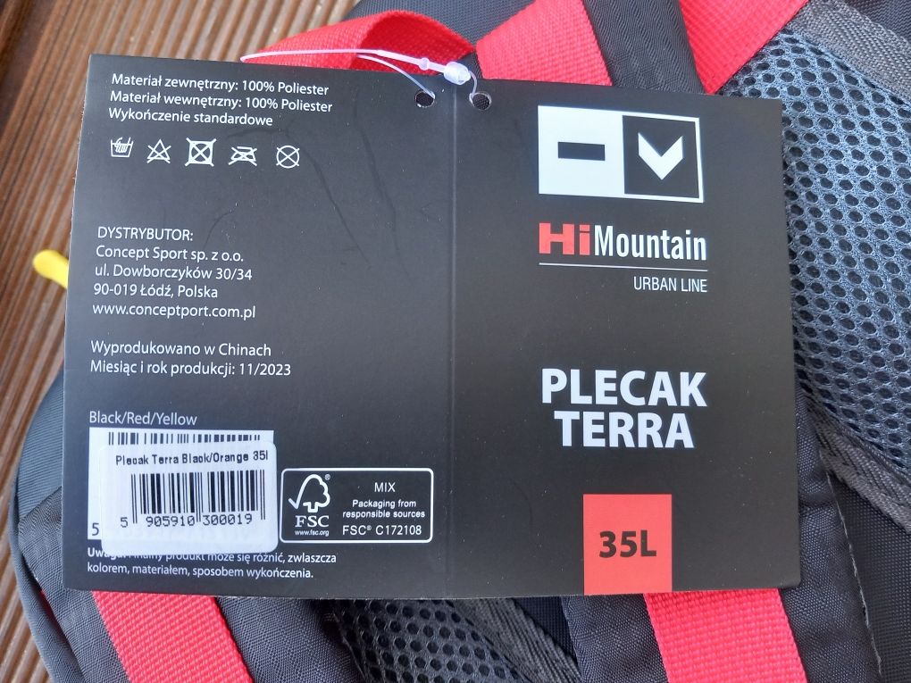 Plecak Trekkingowy HiMountain Terra 35 L