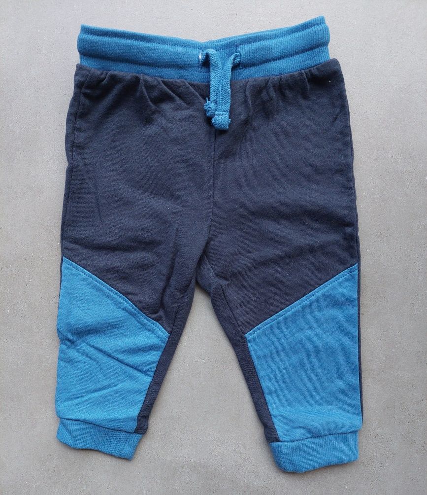 2x nowe spodnie dresowe, r. 74
