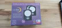 Luzes LED (3) móveis