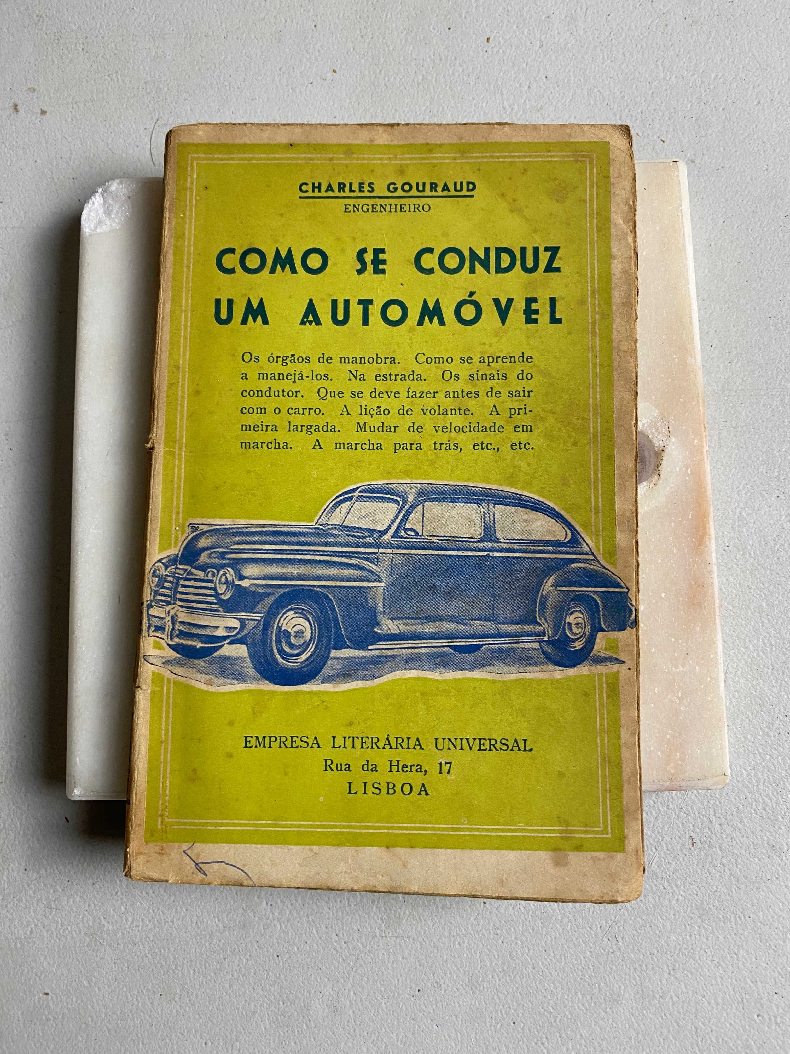 Livro- Ref: CxC - charles gourad - como se conduz um automóvel