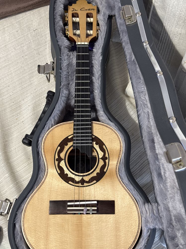 Cavaquinho De Castro Luthier em Faia C/ Captador Shaffiman