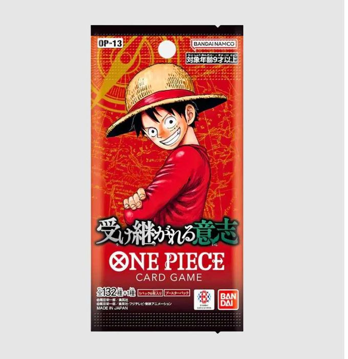 Колекційні картки бустер-упаковка CARRYING ON HIS WILL [OP-13]