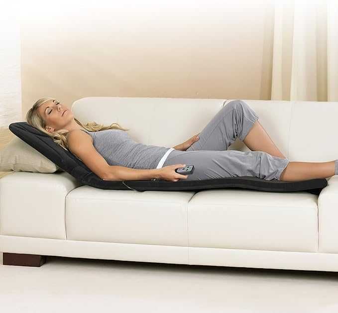 Mata do masażu z wibracjami i ciepłem całego ciała