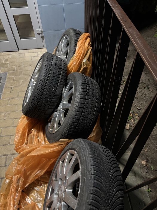 5x114,3 Felgi Anzio z oponami zimowymi 17cali Renault Laguna 3