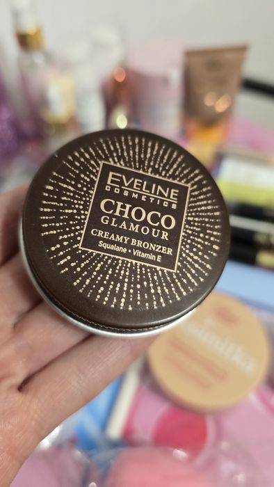 Eveline kremowy brązer 02