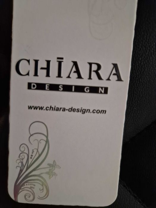 Torebka  torba  damska  czarna Chiara Design  skóra ekologiczna